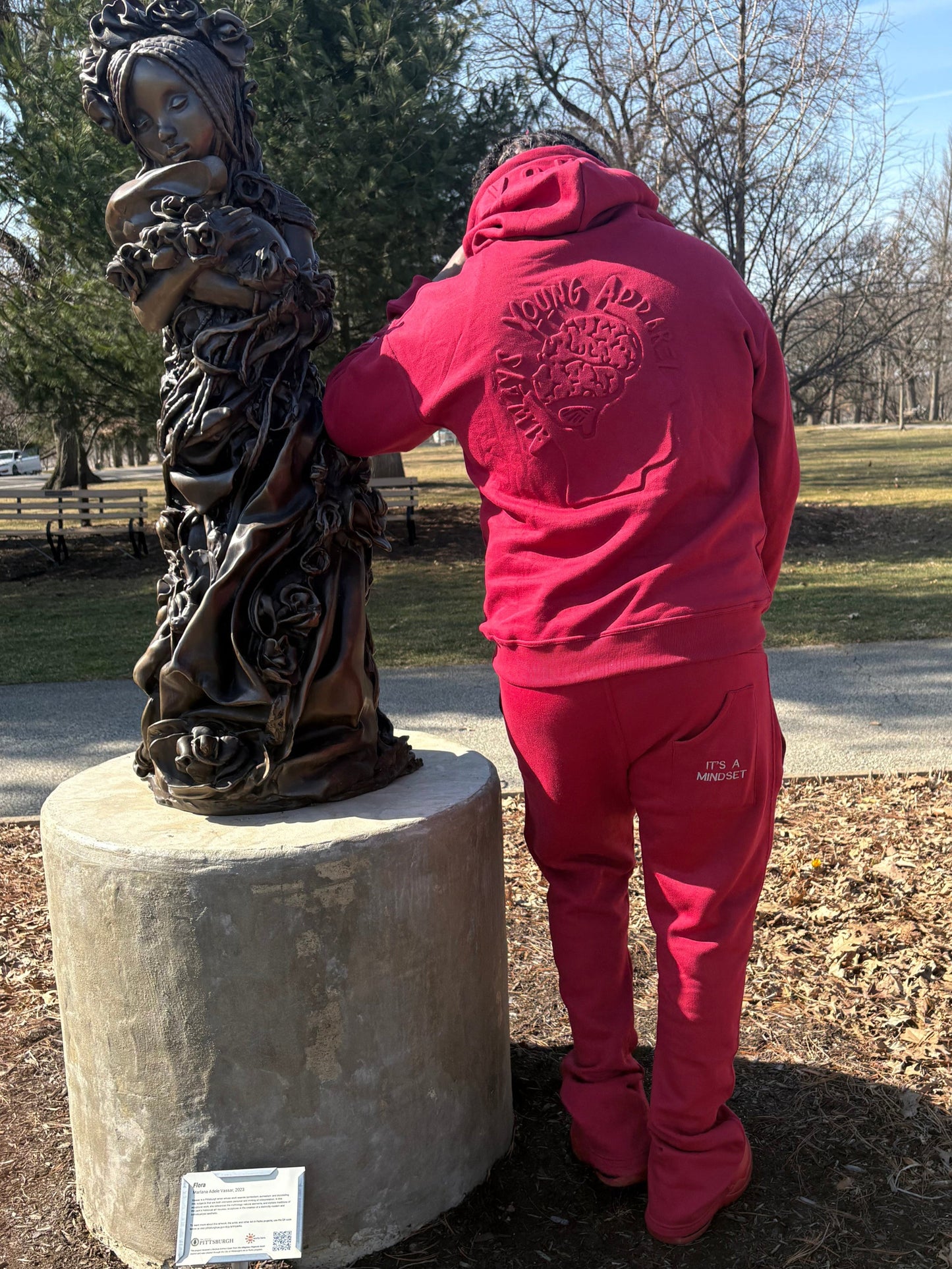 Cranberry sweatsuit