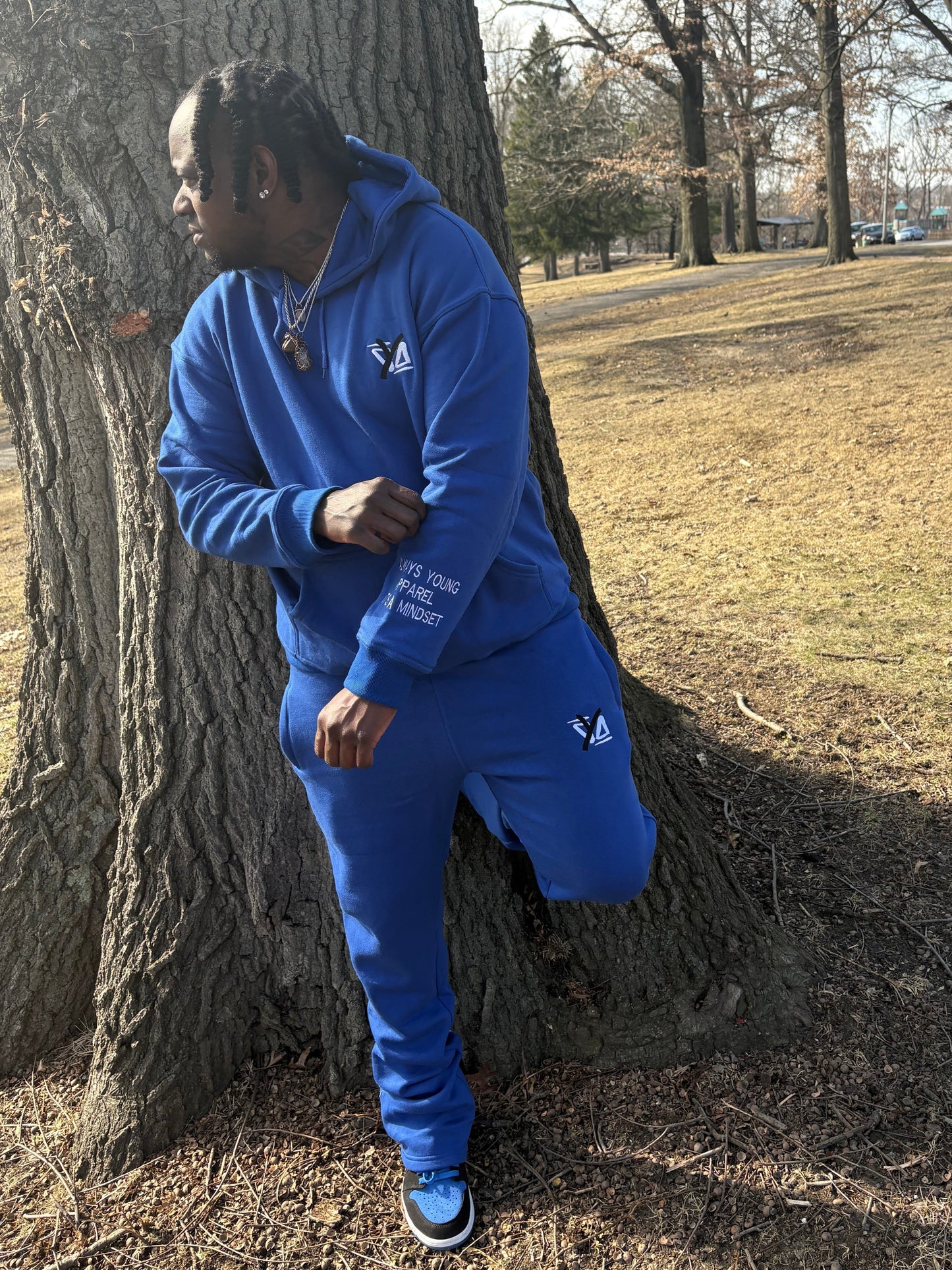 Blueberry sweatsuit