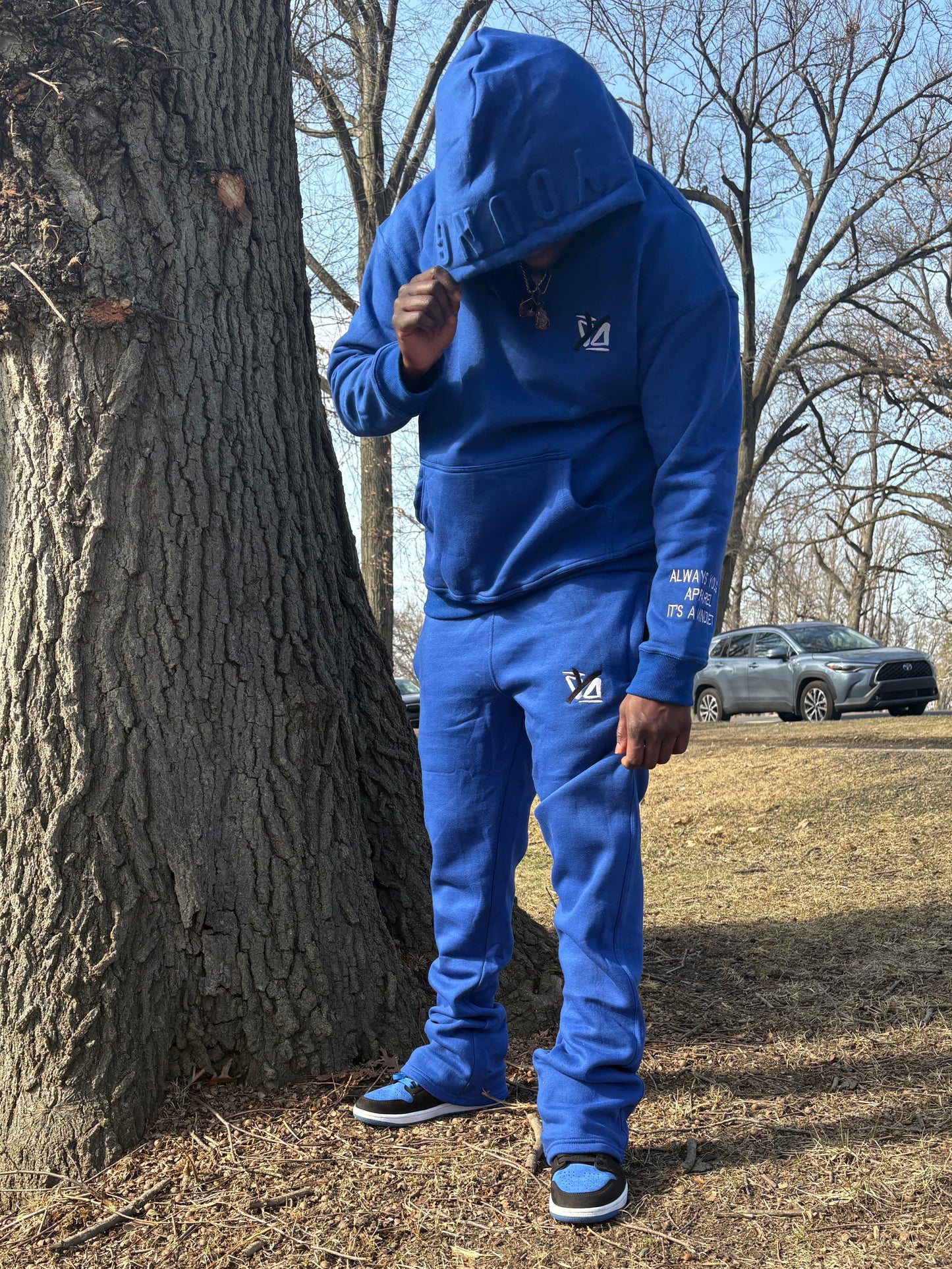 Blueberry sweatsuit