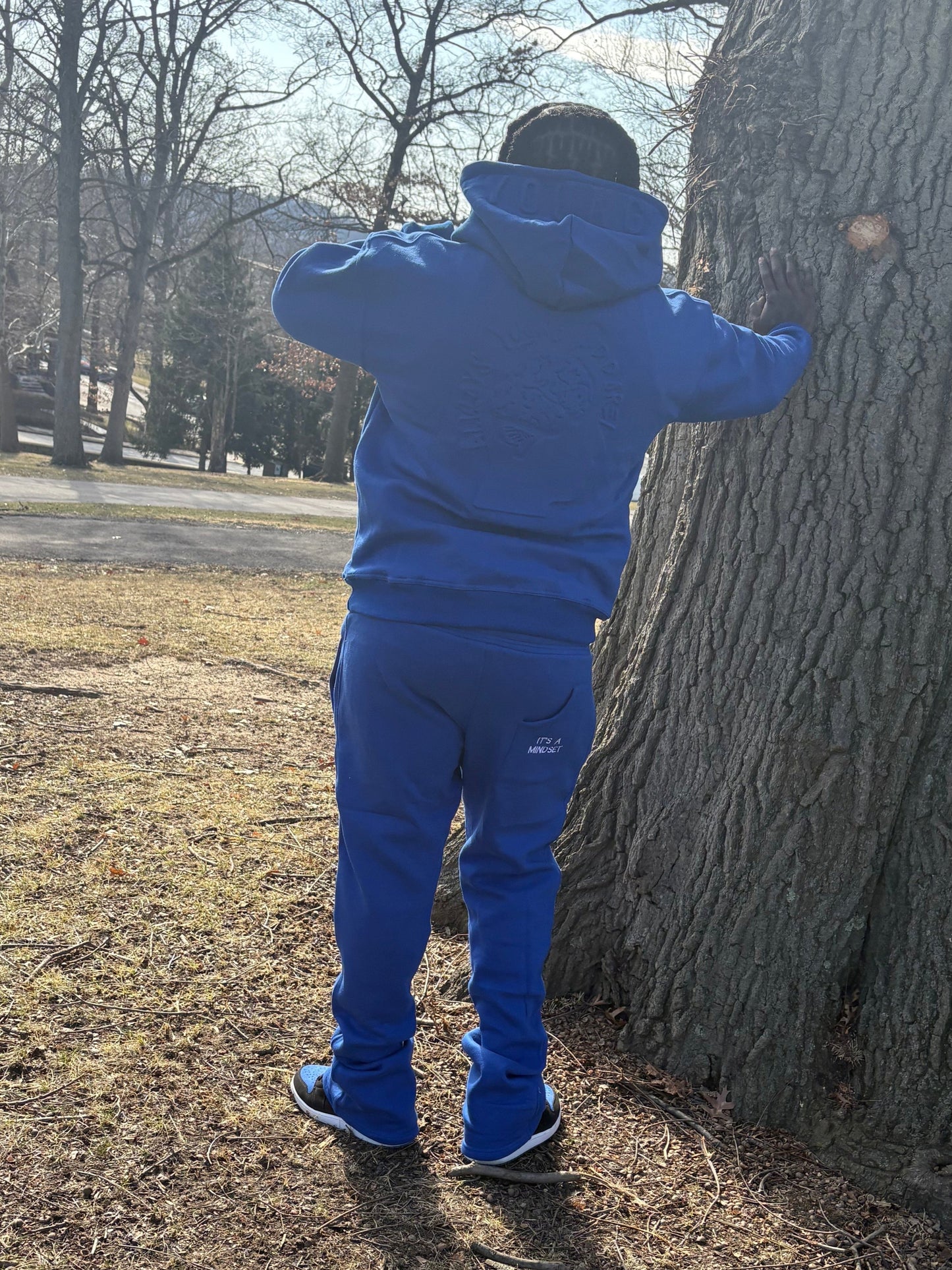 Blueberry sweatsuit