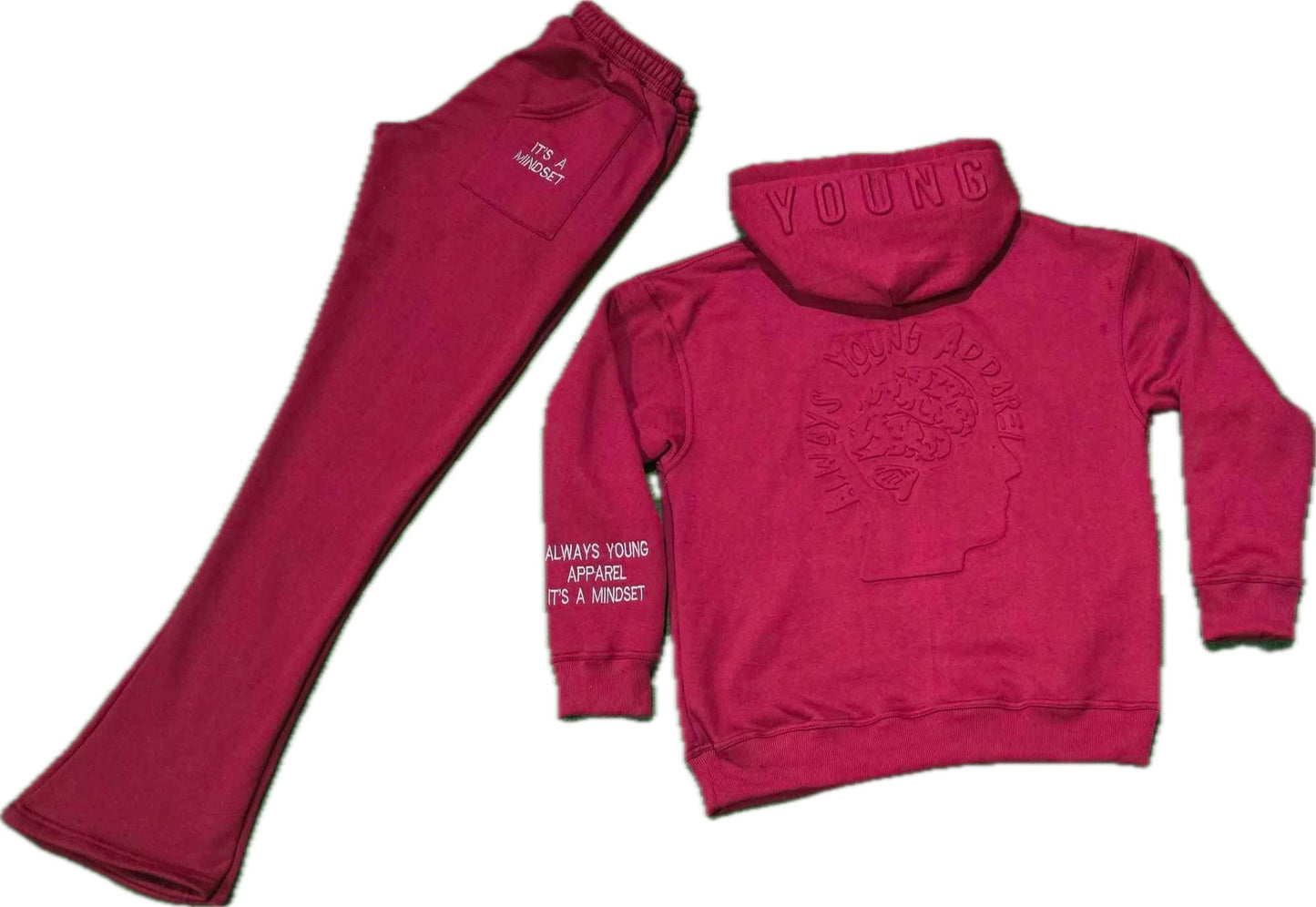 Cranberry sweatsuit