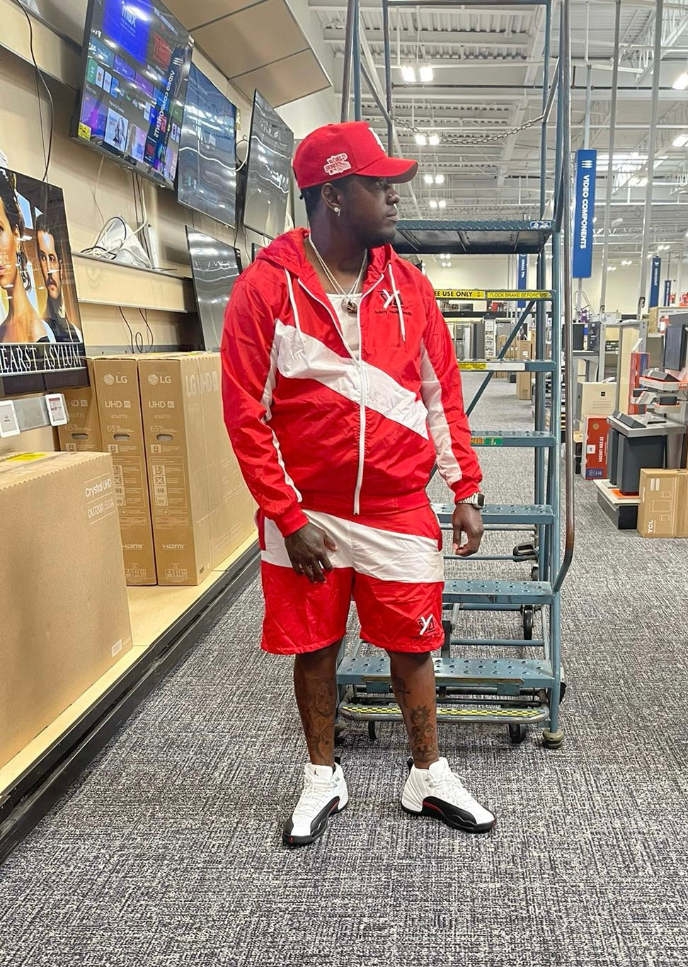 Bloody Rain windbreaker